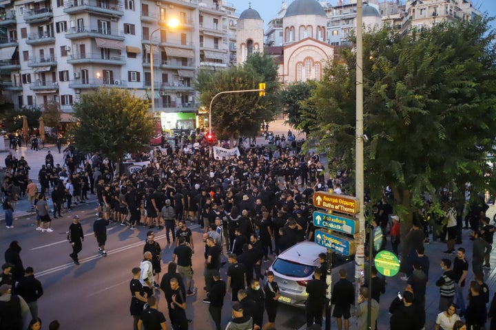 ΘΕΣΣΑΛΟΝΙΚΗ - ΔΙΑΜΑΡΤΥΡΙΑ ΤΩΝ ΟΠΑΔΩΝ ΤΟΥ ΠΑΟΚ