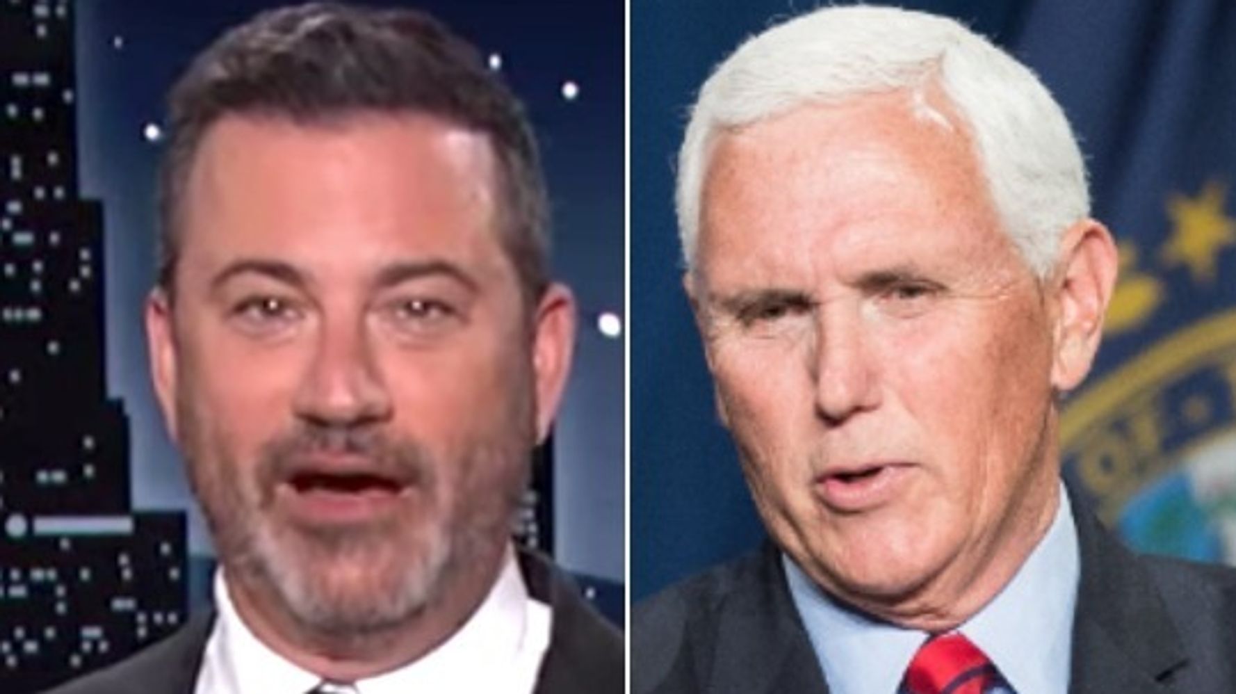 Jimmy Kimmel Rips Mike Pence For 'Most Obliviously Hilarious Statement' Of 2021 So Far