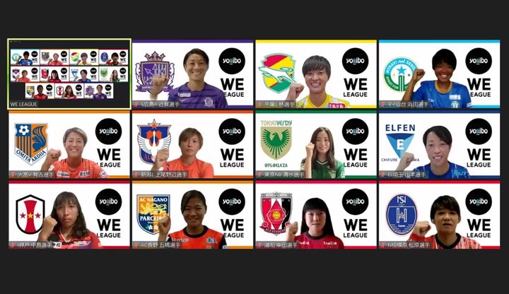 ＷＥリーグ／開幕へ意気込む１１クラブの選手