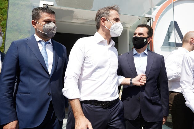 Επίσκεψη του πρωθυπουργού Κυριάκου Μητσοτάκη στο Διεθνές Εκθεσιακό Κέντρο Θεσσαλονίκης, Σάββατο 11 Σεπτεμβρίου 2021. (EUROKINISSI/ΓΡΑΦΕΙΟ ΤΥΠΟΥ ΠΡΩΘΥΠΟΥΡΓΟΥ/ΔΗΜΗΤΡΗΣ ΠΑΠΑΜΗΤΣΟΣ)