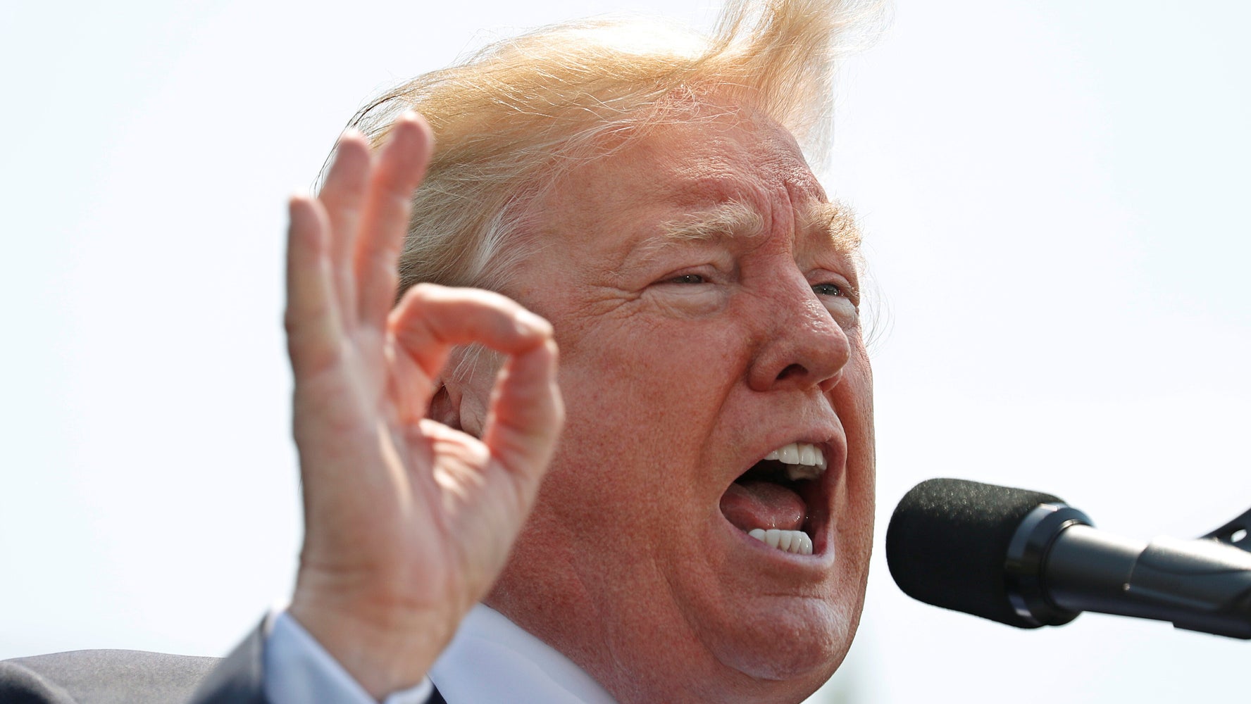 Trump Drops Big Hint About Presidential Run At Meeting With Manhattan Police