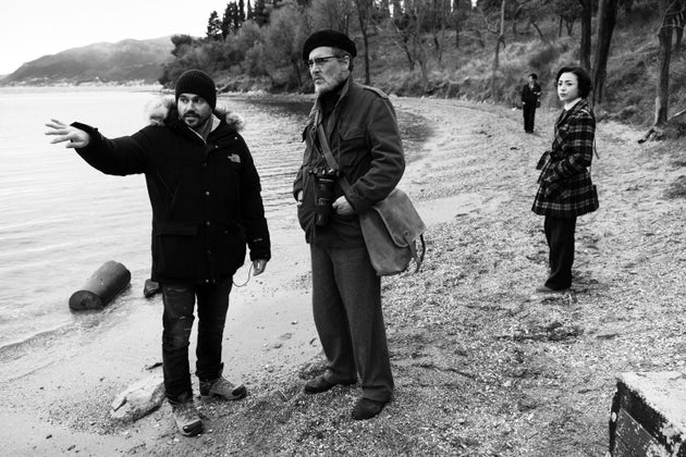 アンドリュー・レヴィタス監督(左)とジョニー・デップさん