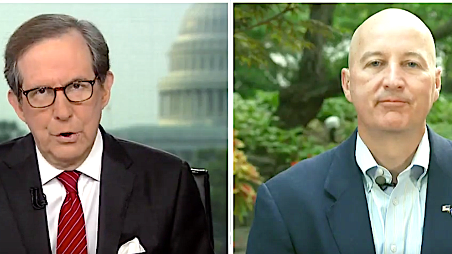 Chris Wallace Rips GOP Governor Over Contradictory Stance On Vaccine Mandates