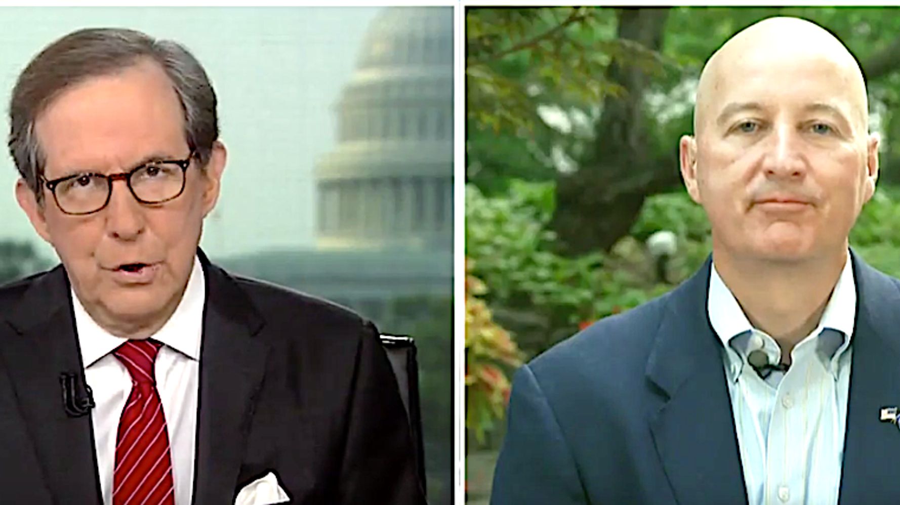 Chris Wallace Rips GOP Governor Over Contradictory Stance On Vaccine Mandates