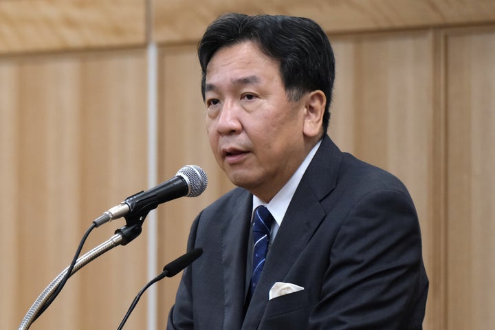 立憲民主党の枝野幸男代表