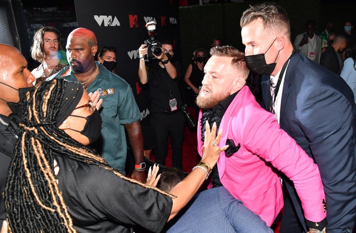 Conor McGregor attends the 2021 MTV Video Music Awards at Barclays Center on Sept. 12.