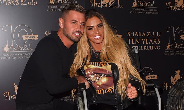 Carl and Katie pictured at an event in September