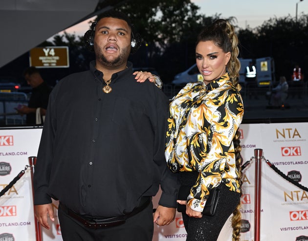 Harvey and Katie Price at the