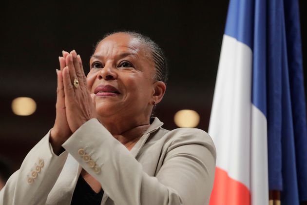 Bien qu'éloignée de la vie politique nationale, Christiane Taubira (ici lors d'un meeting de Benoît Hamon en 2017) garde un noyau fort de soutiens à gauche.