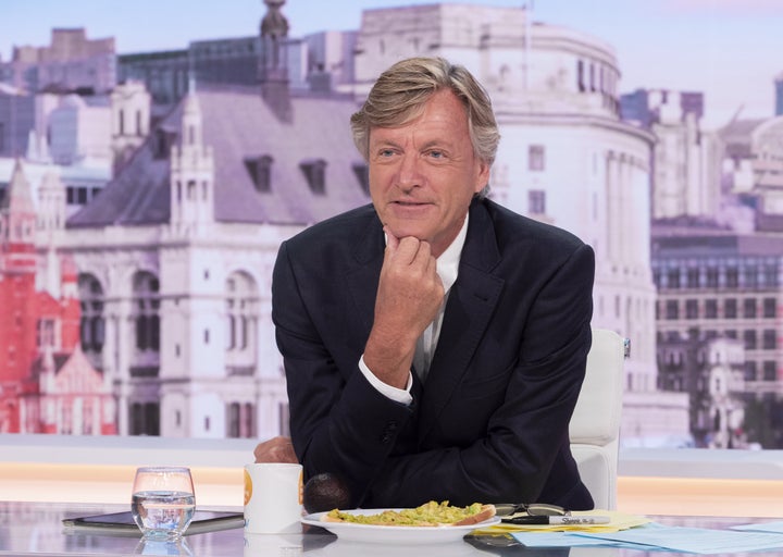 Richard Madeley in the GMB studio