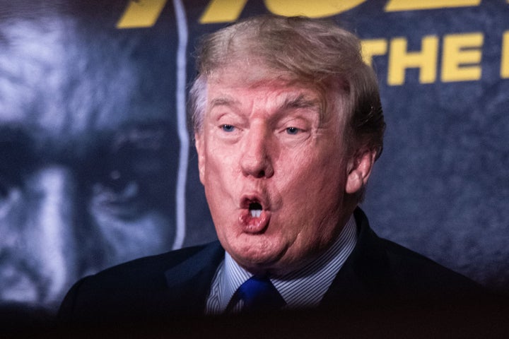 Donald Trump provided commentary for the fights over the weekend.