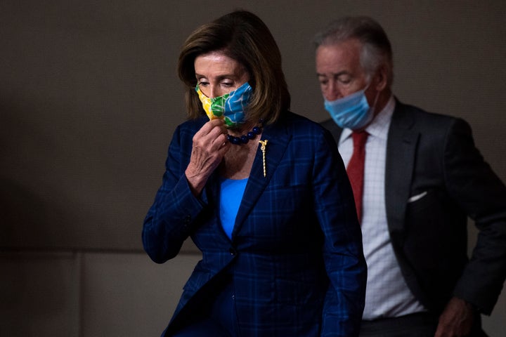 Speaker of the House Nancy Pelosi (D-Calif.) and Rep. Richard Neal (D-Mass.) arriving at the Capitol in July. House Democrats are suggesting changes to President Joe Biden's tax plan.