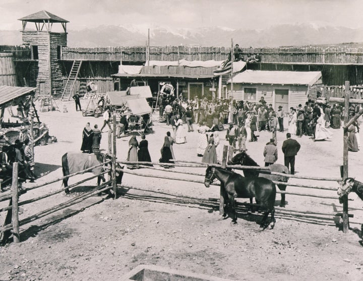 Rodaje de J.L. Romero Marchent.