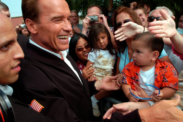 Arnold Schwarzenegger, a Republican who governed California from 2003 to 2011, is the first and only person to win a gubernatorial recall election in California.