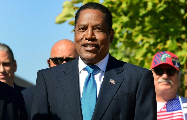 Larry Elder, the leading GOP candidate to succeed Newsom, has generated conservative grassroots enthusiasm. But Democrats bel