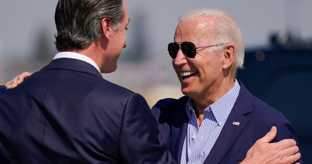 Biden Urges Californians To Keep Newsom In Office, Calling GOP Challenger A ‘Trump Clone’