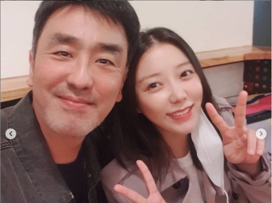 류승룡과 하지영.