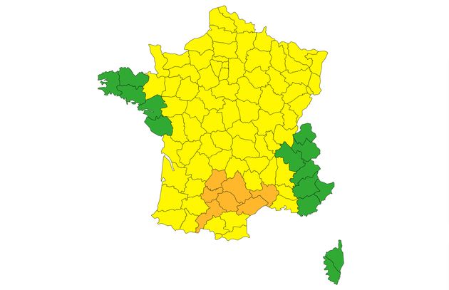 Carte de Météo France du mardi 14 septembre 2021.