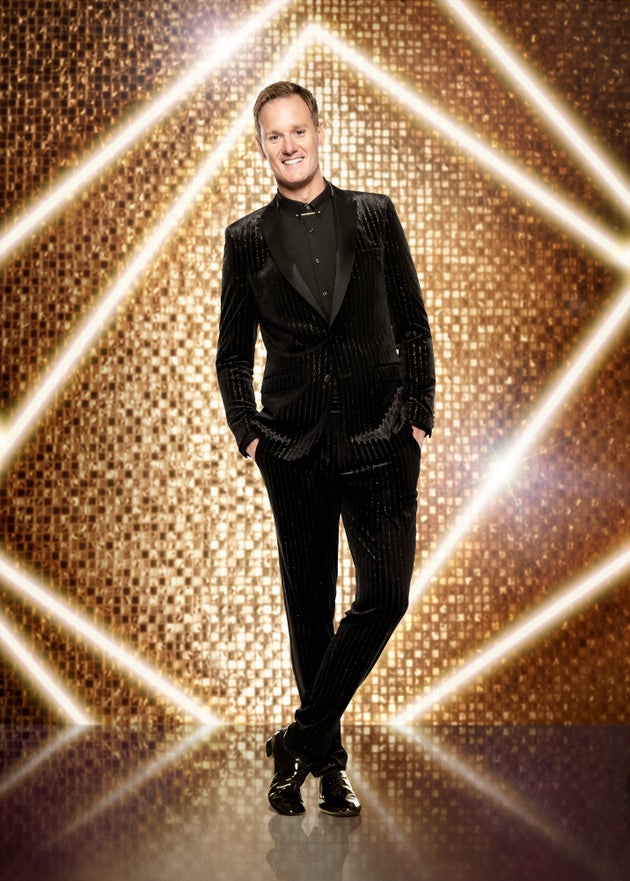 Dan in his Strictly publicity