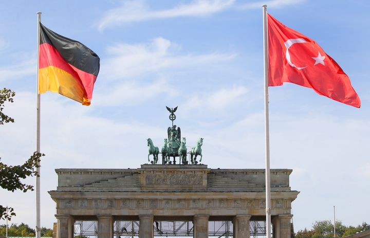 28βΣεπτέμβριου 2018 - Η Πύλη του Βρανδεμβούργου λίγο πριν την επίσκεψη του Ερντογάν στη Γερμανία