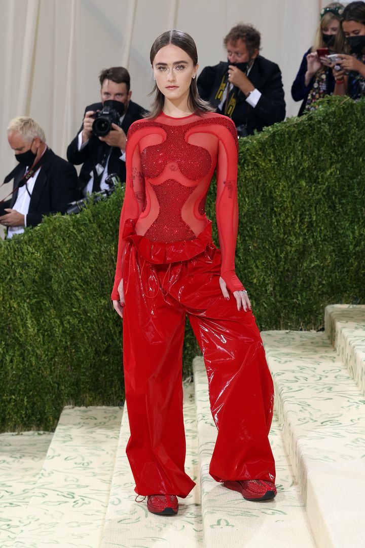 Ella Emhoff attends the 2021 Met Gala.