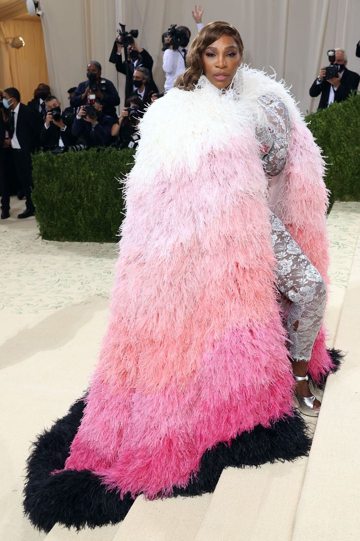 Serena Williams attends the 2021 Met Gala.
