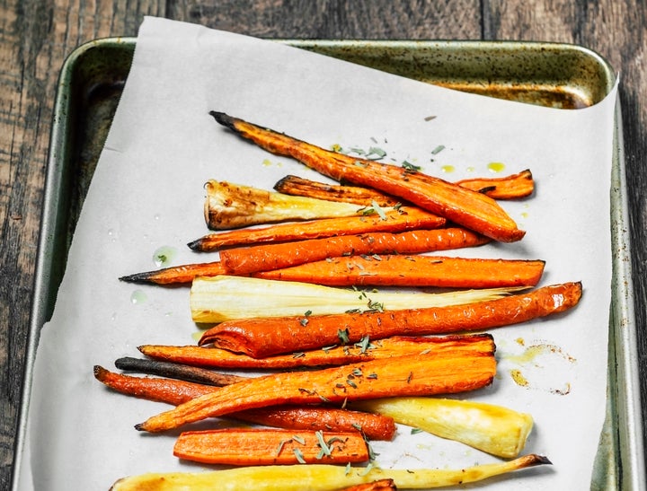 Greaseproof paper can save you from having to clean up messes on your baking sheets.