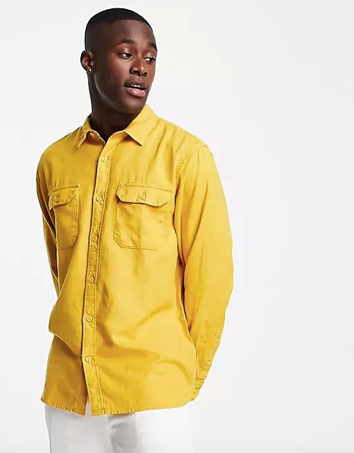 LuLaRoe “Classic T” Shirt • Yellow & Orange • Polar - Depop