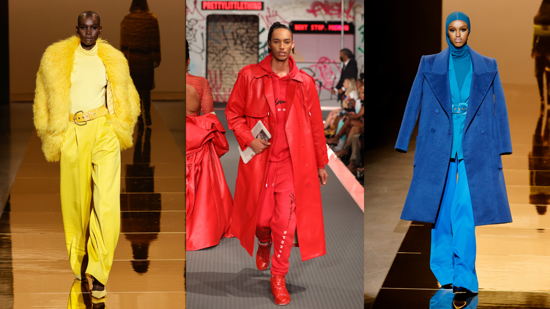 How To Get Fashion Week Trend: Monochromatic Looks In Primary Colors