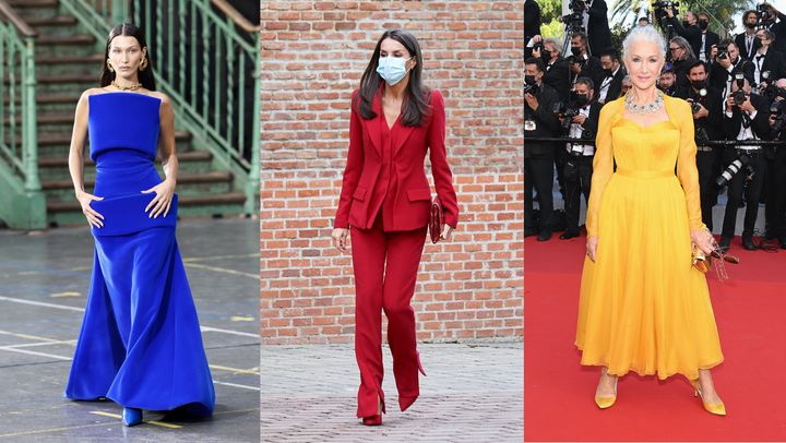 How To Get Fashion Week Trend: Monochromatic Looks In Primary Colors ...