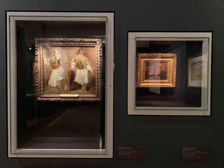 Τα δύο έργα του Ευγένιου Ντελακρουά (1798-1863) από τη συλλογή του Μουσείου του Λούβρου