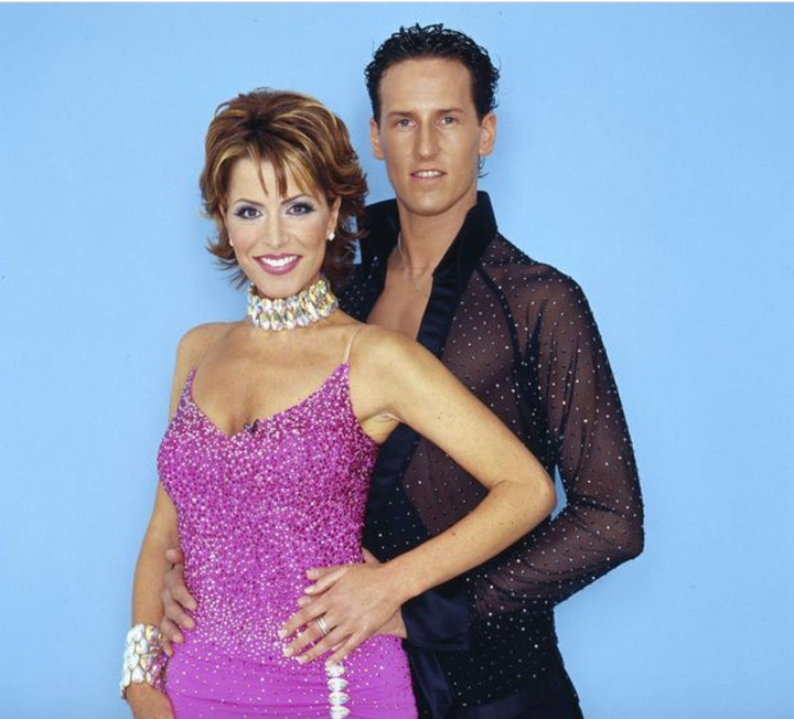 Natasha Kaplinsky and Brendan Cole