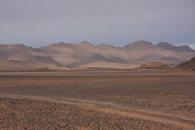 Le désert saharien en Libye. (photo d'illustration)