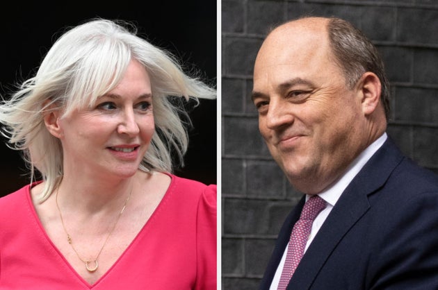 New culture secretary Nadine Dorries and defence secretary Ben