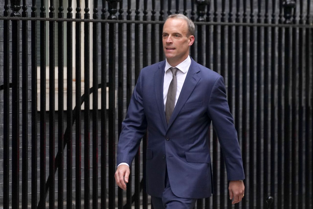 Raab is now the deputy PM, justice secretary and lord chancellor