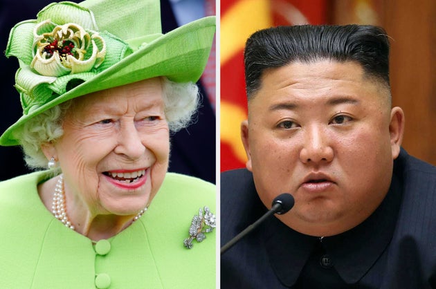 The Queen sent a message to Kim Jong Un in
