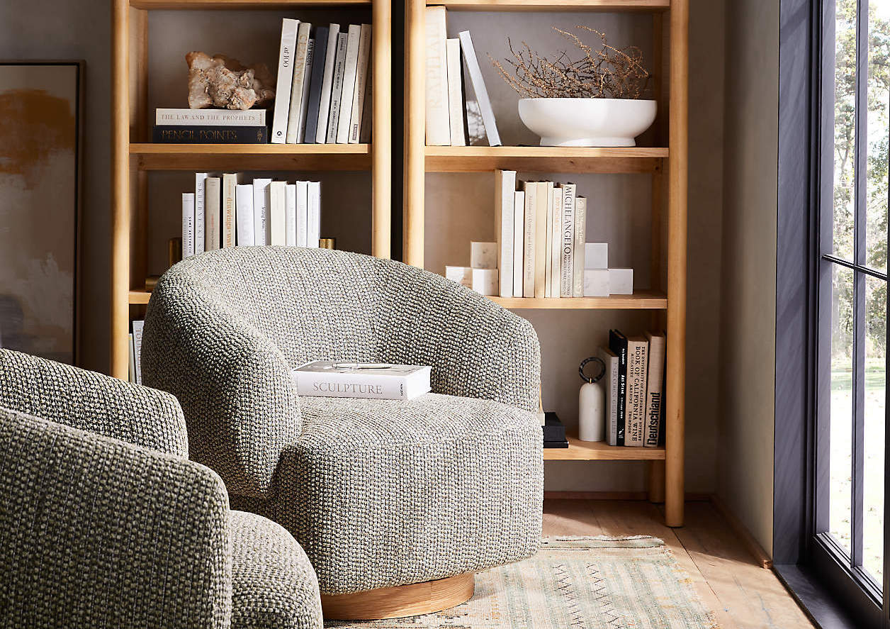 comfy swivel chair living room