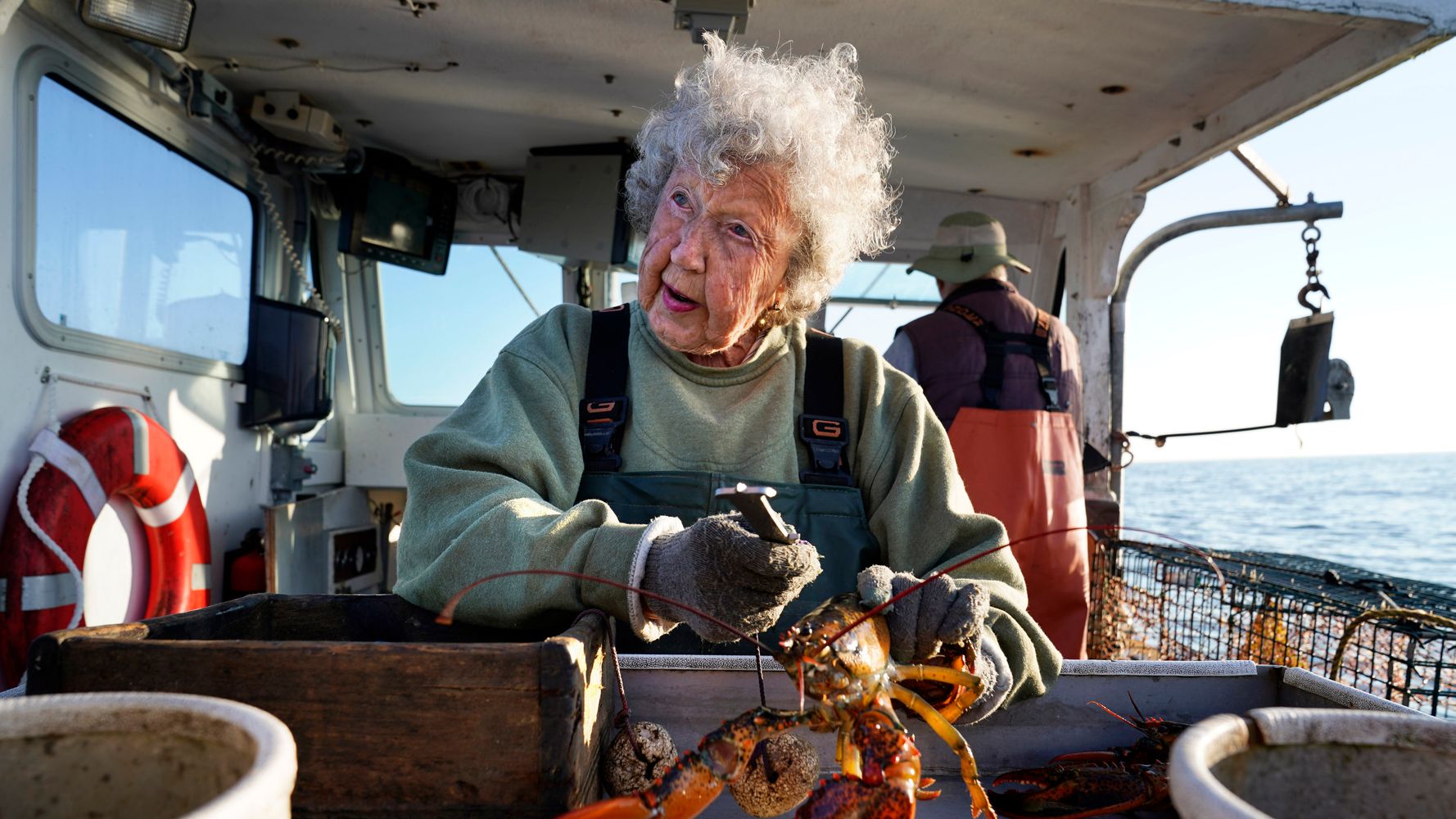 101-Year-Old Maine Woman Has No Plans To Stop Hauling Lobsters