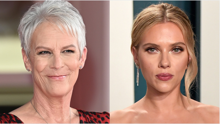 (L-R) Jamie Lee Curtis and Scarlett Johansson