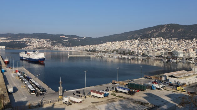 Το λιμάνι της Καβάλας