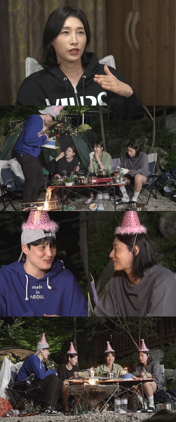 김희진이 준비한 깜짝 은퇴 파티