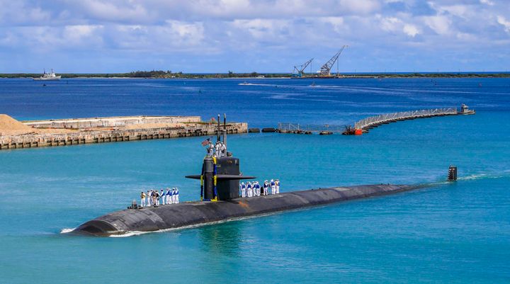 Αμερικάνικο υποβρύχιο επιστρέφει στη βάση του στο Γκουάμ - Αύγουστος 2021