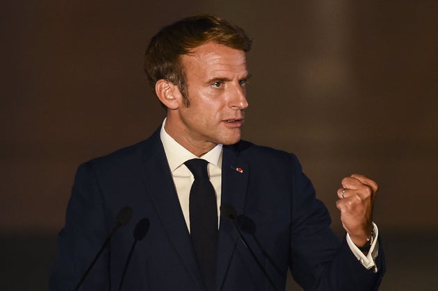 French president Emmanuel