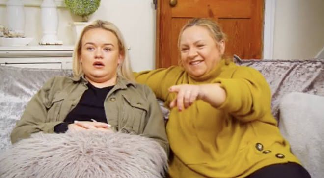 Paige and Sally on Gogglebox