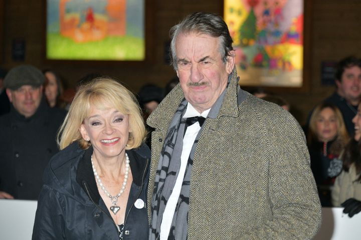 John with former co-star Sue Holderness