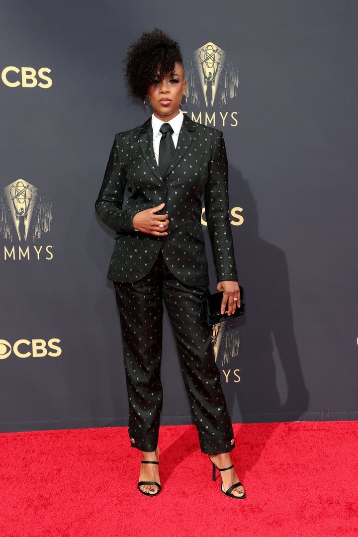 Samira Wiley attends the 73rd Primetime Emmy Awards at L.A. Live on Sunday in Los Angeles.