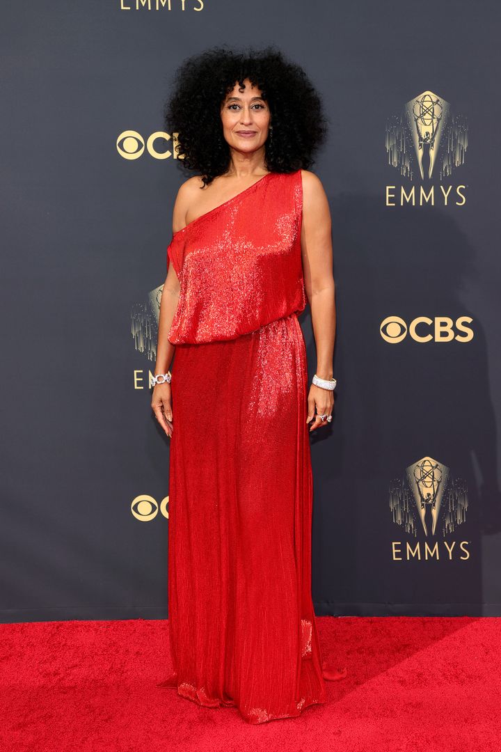 Tracee Ellis Ross attends the 73rd Primetime Emmy Awards at L.A. Live on Sunday in Los Angeles.