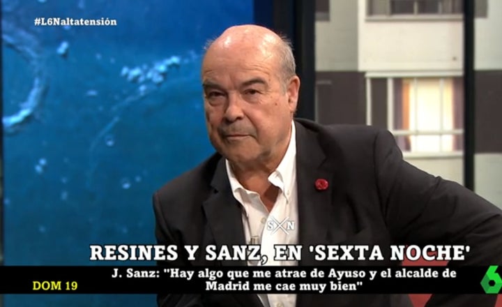 Antonio Resines en 'laSexta Noche'.