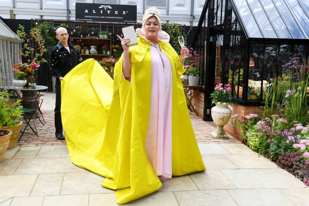Gemma Collins at the Chelsea Flower