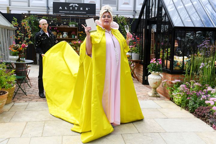 Gemma Collins at the Chelsea Flower Show